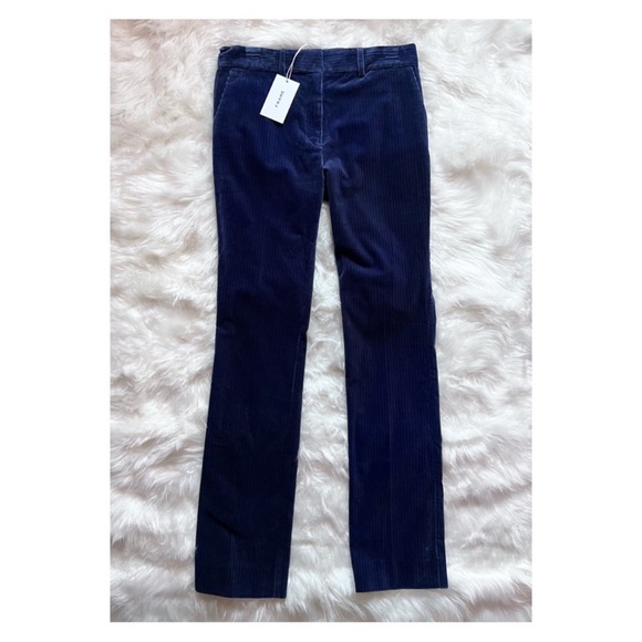 New! FRAME Denim Perfect Trouser Velvet Corduroy Straight Pants - Picture 6 of 11